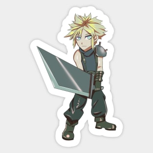 Chibi Cloud Sticker